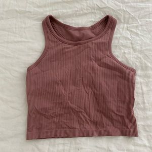 Lululemon Ebb to Street Cropped Tank